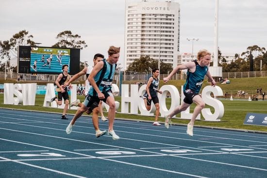 Academy Sprinting for Gold Medal Vibes